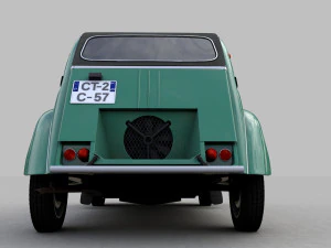 CITROEN SAHARA 2CV 1964 3D Model