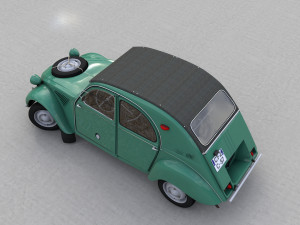 CITROEN SAHARA 2CV 1964 3D Модель