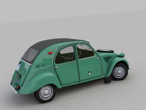 CITROEN SAHARA 2CV 1964 3D Model