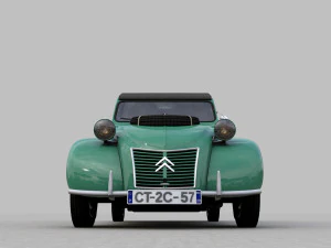 CITROEN SAHARA 2CV 1964 3D Model