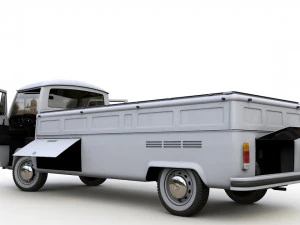 Volkswagen T2 Kemperink Captador Especial 1976 Modelo 3D
