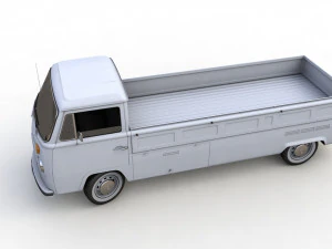 Volkswagen T2 Kemperink Captador Especial 1976 Modelo 3D
