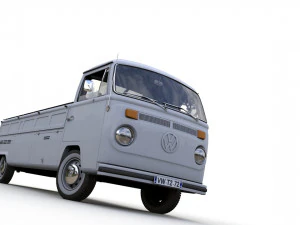 Volkswagen T2 Kemperink Captador Especial 1976 Modelo 3D