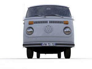 Volkswagen T2 Kemperink Captador Especial 1976 Modelo 3D