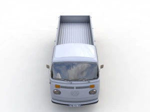 Volkswagen T2 Kemperink Captador Especial 1976 Modelo 3D