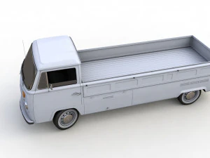 Volkswagen T2 Kemperink Captador Especial 1976 Modelo 3D