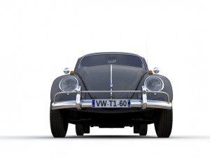 Volkswagen Beetle 1960 3D Model