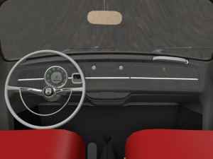 Volkswagen Beetle 1960 3D Model