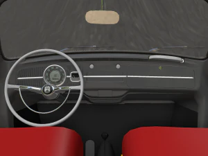 Volkswagen Beetle 1960 3D Model