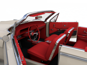 Chevy Impala SS Convertible 1962 3D 模型