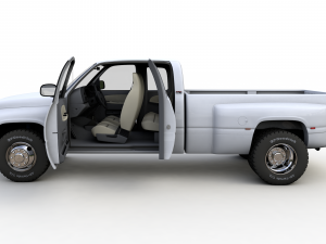 Dodge Ram 3500 Dually 2001 Modelo 3D