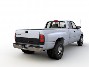 Dodge Ram 3500 Dually 2001 Modelo 3D