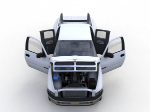 ダッジ ラム 3500 デュアル 2001 3Dモデル