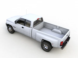 ダッジ ラム 3500 デュアル 2001 3Dモデル