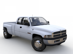 Dodge Ram 3500 Dually 2001 Modelo 3D