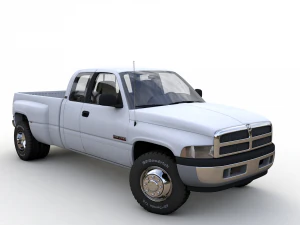 ダッジ ラム 3500 デュアル 2001 3Dモデル