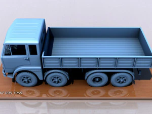 Fiat 690 1960 Modelo de Impressão 3D