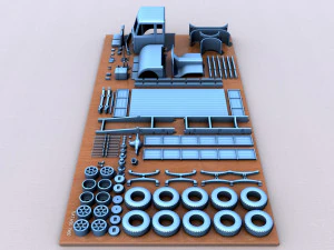 Fiat 690 1960 Modelo de Impressão 3D