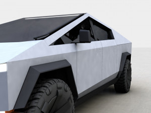TESLA CYBERTRUCK 2023 Model 3D