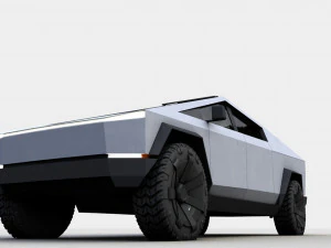 TESLA CYBERTRUCK 2023 3D Model
