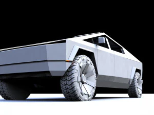 TESLA CYBERTRUCK 2023 3D Model