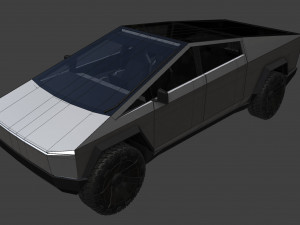 TESLA CYBERTRUCK 2023 Model 3D