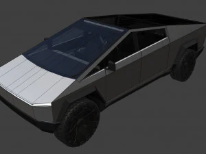 TESLA CYBERTRUCK 2023 3D Model