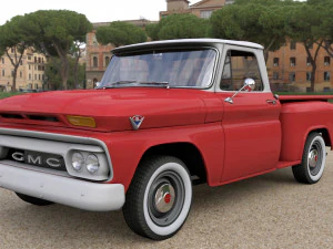 GMC PICKUP TRUCK STEPSIDE 1964 3D Model