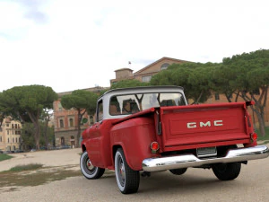 GMC PICKUP TRUCK STEPSIDE 1964 3D Model