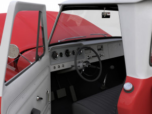 GMC PICKUP TRUCK STEPSIDE 1964 Model 3D