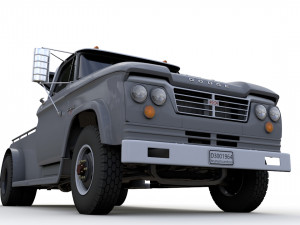 1964 DODGE D300 TOW TRUCK 3D मॉडल
