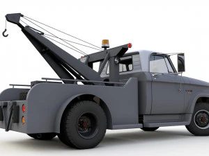 1964 DODGE D300 TOW TRUCK 3D Model