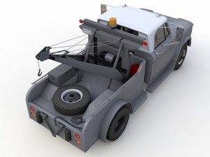 1964 DODGE D300 TOW TRUCK 3D मॉडल