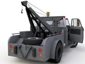 1964 DODGE D300 TOW TRUCK 3D Model