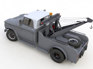 1964 DODGE D300 TOW TRUCK 3D मॉडल