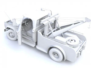 1964 DODGE D300 TOW TRUCK 3D Model