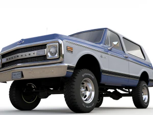 Chevy K5 Blazer 1970 3D Model