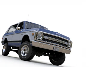 Chevy K5 Blazer 1970 3D Model