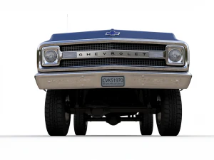 Chevy K5 Blazer 1970 3D Model