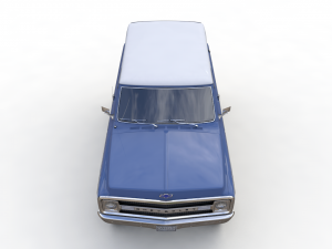 Chevy K5 Blazer 1970 3D 모델