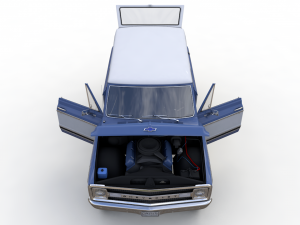 Chevy K5 Blazer 1970 3D 모델