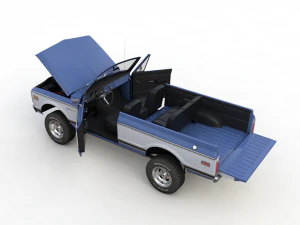 Chevy K5 Blazer 1970 3D Model