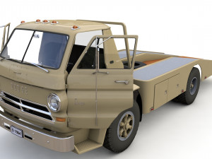Dodge L700 Tow Truck 1964 3D Модель