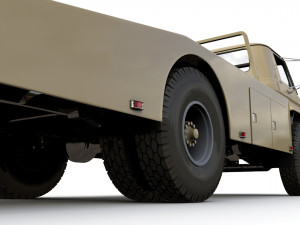 Dodge L700 Tow Truck 1964 3D Модель
