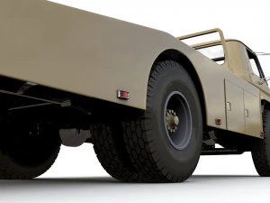 Dodge L700 Tow Truck 1964 3D Model