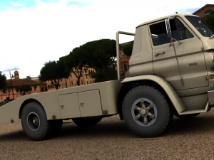 Dodge L700 Tow Truck 1964 3D Model