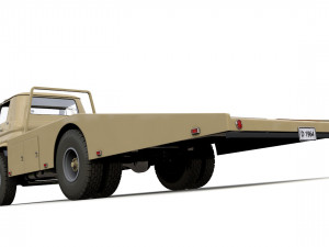 Dodge L700 Tow Truck 1964 3D Модель