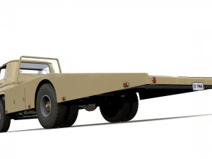 Dodge L700 Tow Truck 1964 3D Model
