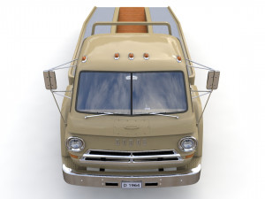 Dodge L700 Tow Truck 1964 3D Модель