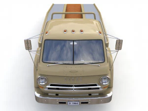 Dodge L700 Tow Truck 1964 3D Model